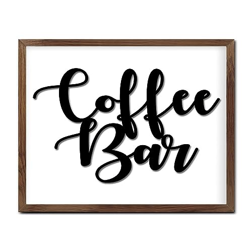 Panneau personnalisé en bois avec tasse à café noire pour décoration murale maison