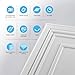 Art3d Drop Ceiling Tiles 24x24 Inch (12-Pack, 48 Sq.ft) – Glue Up PVC Ceiling Tiles 2x2 Ft., Decorative Ceiling Panels for Kitchen, Living Room, Office and Home, White