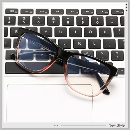 Image of Retro Blue Light Blocking Glasses for Women Men Classic Style Computer TV Eyeglasses Anti Eyestrain