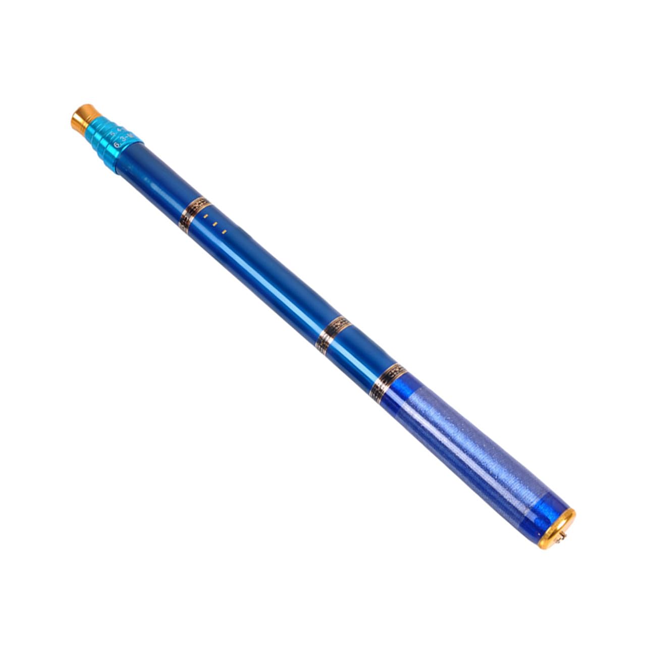 Canna da Pesca Retrattile in Carbonio 63 M Canna da Pesca Corta Leggera Impugnatura Antiscivolo Laghi e Mare Compatta