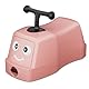 KORIMEFA 4 in 1 Rutschauto, Baby Walker mit 360° Geräuschlose Räder, Lauflernhilfe mit Aufbewahrungsfunktion, Lauflernwagen Baby ab 6 Monaten (Rosa)