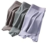 3Pcs/Lot Men Modal Underwear Boxer Sexy Trunks Male Panties Soft Underpants Ice Silk Boxershorts M1320-3G XXXL
