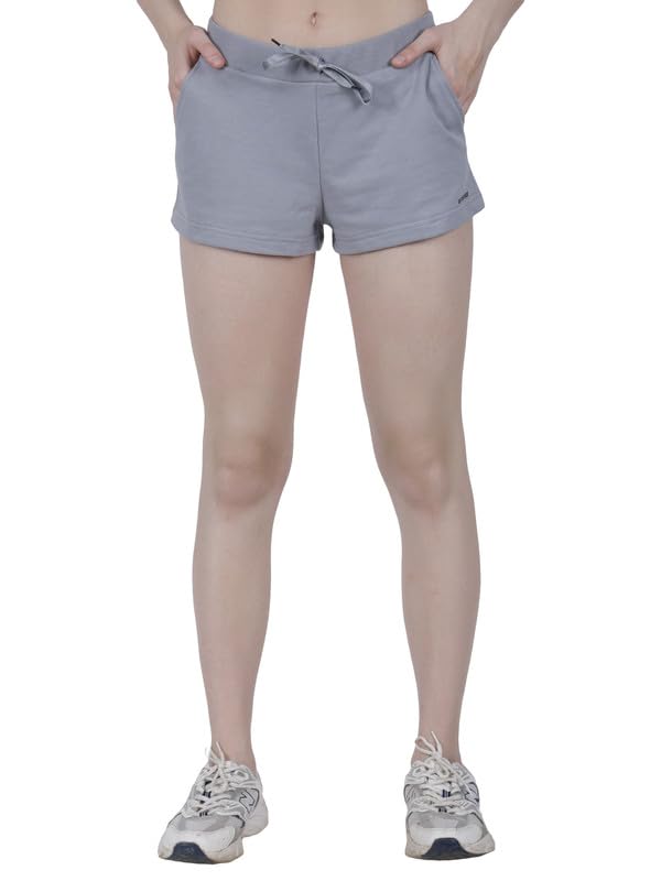 Image of Women Relax Fit Lounge Shorts PC Looper Fabric