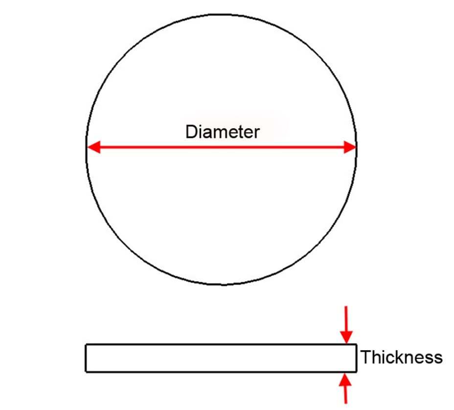 1pc Round Silicone Rubber Sheet Dia20mm-184mm Black Anti-Slip Seal Gasket Damper Pad High Temperature Resistance(164x5mm)