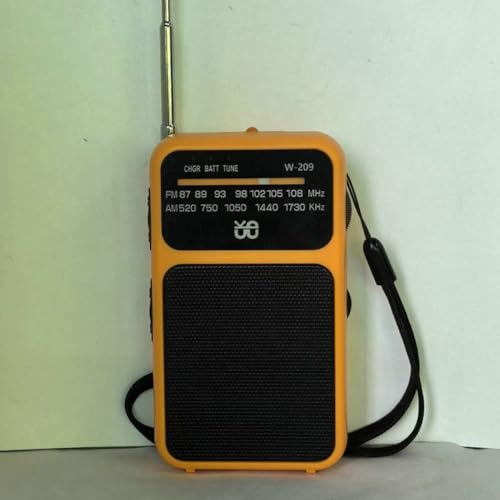 Design compatto e leggero: misura solo 11 x 6 x 2,7 cm e pesa solo 100 g, questa radio dalle dimensioni di un palmo si adatta facilmente in tasca o nello zaino senza aggiungere ingombro. Le dimensioni portatili lo rendono un ottimo compagno per escursioni, campeggio o viaggi quando lo spazio è limitato. Porta questa comoda radio ovunque per goderti l'intrattenimento all'aperto senza sacrificare lo spazio prezioso.