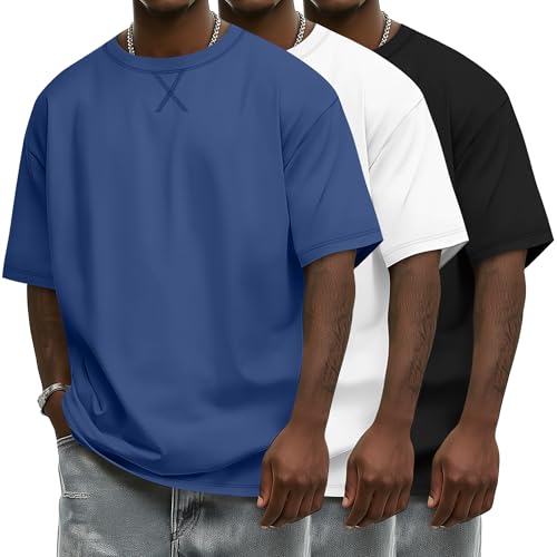 T-shirt homme manches courtes coupe ample pour style casual