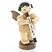 Produktbild Engel mit Didgeridoo - natur - stehend - 6cm / Weihnachtsengel - Original Erzgebirge Engel -Kunstgewerbe Uhlig