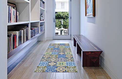 Tapis en vinyle lavable Vilber LISBOA.2638 imperméable et antidérapant - 4