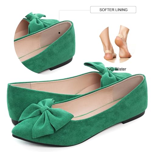 Image of Dear Time Women's Ballet Flats Dress Ballet Shoes Slip on for Office Work Comfortable Shoes