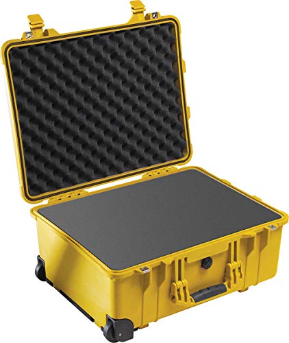Maleta para cámara Pelican 1560 con espuma amarilla miniatura 2
