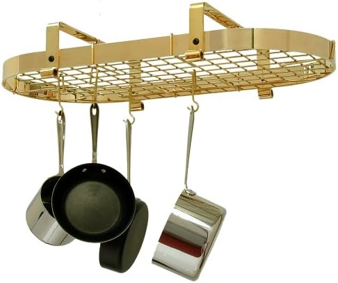 Oval Ceiling Rack Enclume Low Hanging Oval Ceiling Rack, Brass : Amazon.com.au: Home ...