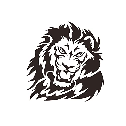 Stickers Voiture,iSpchen 3pcs Autocollant De Voiture Tête De Lion Autocollants De Voiture Lion...