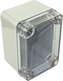 La cubierta transparente permite la inspección visual del interior de la caja de conexiones. Caja de conexión estanca - montaje en aplique - para uso interior y exterior. El índice de protección IP66 le ofrece una protección sin precedentes contra el polvo, pero también contra las proyecciones de agua procedentes de todas las direcciones. Gracias a su tamaño y resistencia óptimos, la caja de derivación se utiliza ampliamente en trabajos de renovación y mantenimiento de rutina