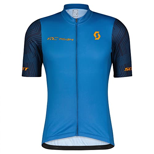  Scott RC Team 10 - Maglia da ciclismo corta, modello Storm 2022, colore: Blu, Blu, XXL