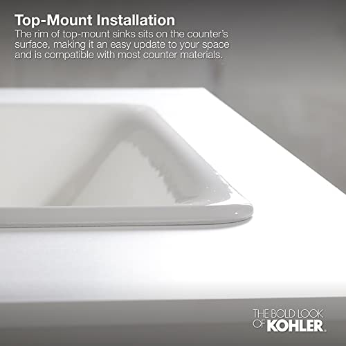 Kohler 8188-0 Vitreous China 11 Inch X 11 Inch Undermount Square Bathroom Sink thumb #6