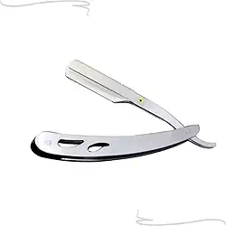 Navalhete Barbeiro Barba Barbear Profissional Aço Inox Resistente Excelente Qualidade