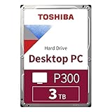  Toshiba P300 3TB 3.5 Zoll SATA 6Gb/s - Interne Desktop PC Disque Dur
