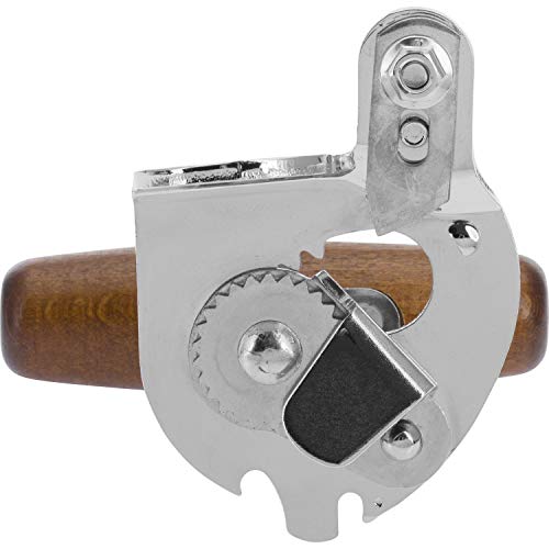 Westmark Heavy Duty Can Opener, For Commercial Use, Suitable For Food Service-Sized Cans, Steel/Wood, Titan, 12242260 - Image 4