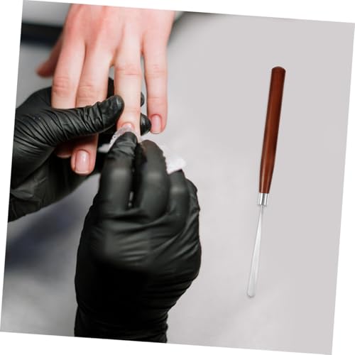 Set de 3 espátulas para nail art y mezcla de acrílicos miniatura 6