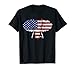 Trump 2024 Trump 2020 - Elefante de peluche con bandera de Estados Unidos Camiseta