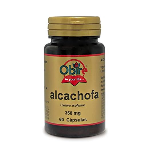 Alcachofa 350 mg. 60 capsulas