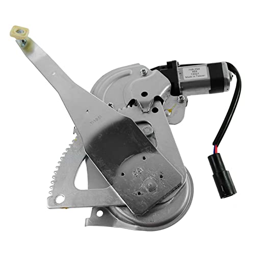 Image of TRQ Rear Left Power Window Regulator & Motor Assembly Drivers Side Compatible with 2003-2005 Ford Explorer Sport Trac