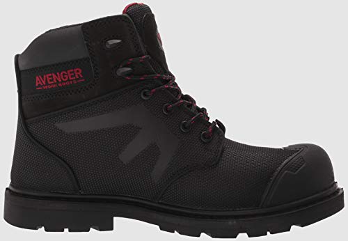 Image of FSI FOOTWEAR SPECIALTIES INTERNATIONAL Men's 7581 Hammer 6 inch Black Carbon Toe Waterproof Puncture Resistant Work Boots