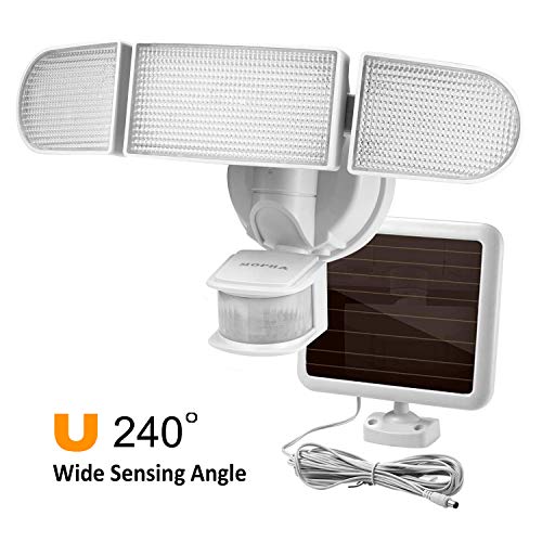 Solar Lights Outdoor, Mopha Super Bright LED Solar Motion Sensor Lights with...