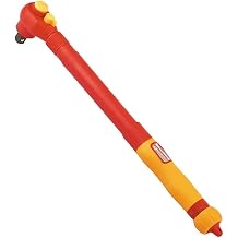 VDE1000V Insulated Torque Wrench, ASTM F1505 OSHA NFPA 70E Compliant, IEC 60900, Adjustable Torque with Scale Display, Individual Traceable ID, S625 3/8" "20-100N.M