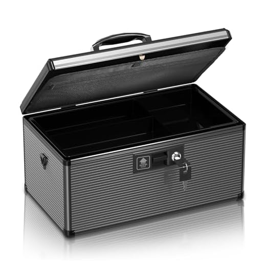 ZORVIDSON Large Medicine Lock Box