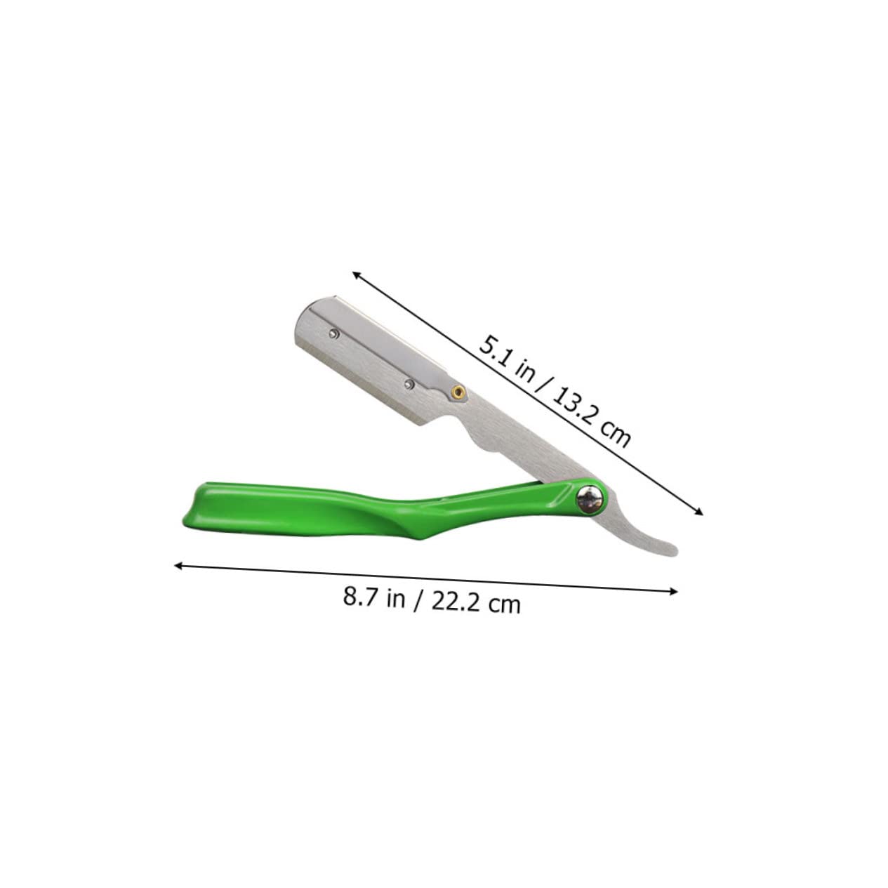 Healvian 4 Pz per rasoio manuale supporto per rasoio dritto rasoio di sicurezza da Supporto lamette pieghevole Supporto per lame di ricambio portacoltelli rasoio da uomo
