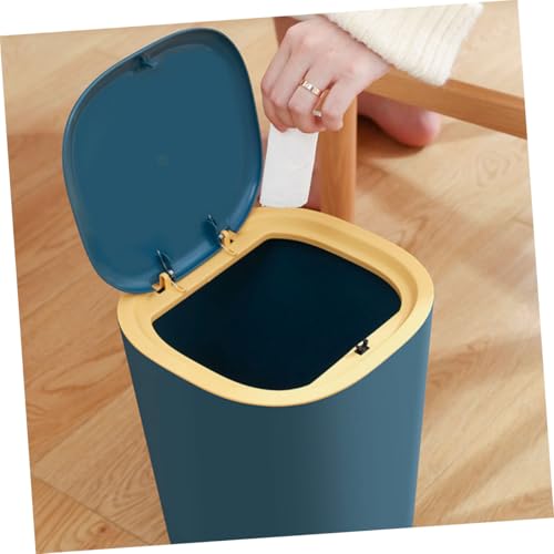 Caneca de basura con tapa abatible miniatura 7