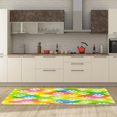 Tapis de cuisine absorbant lavable et antidérapant lot de 2 sécurité - 3