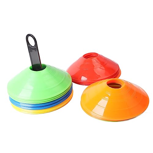 Cônes de football durables pour entraînement d'agilité et de parcours sportif - 7