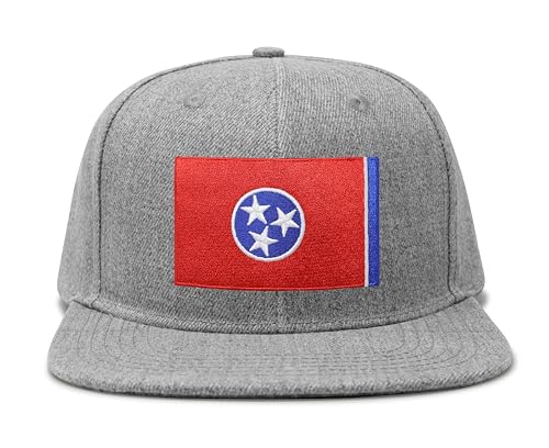 Image of International Tie State Hat for Men and Women, Adjustable Snapback Trucker Baseball Cap with Embroidered Patch