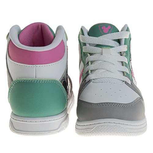 Disney Minnie Mouse High Top Sneakers for Girls - Kids Sneaker Ankle Hightops Lightweight Athletic Breathable Casual Shoes (Size Little Kid - Big Kid)3