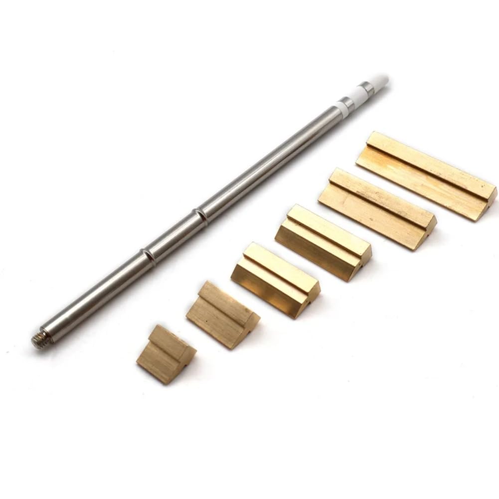 Littimoon T12 Soldering Station T12 14 Series Spade Scraper Shovel Spatula Iron Tips(1401-1406) for Welding Tool