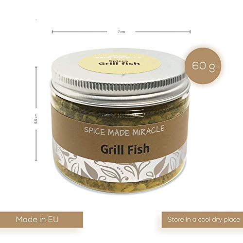 Spice Made Miracle Kruidenmix Grill - de beste kruiden voor vissoep, gegrilde visgerechten, Stoofschotels - Spice Rub… - Afbeelding 5