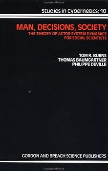 Hardcover Man Decisions Society: Theory (Studies in Cybernetics) Book