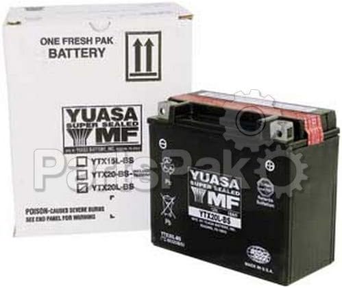 Yuasa Yuam32x5b (plt-270) Sealed Battery Ytx5l-bs