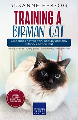 Training a Birman Cat – Guidebook how to train, occupy and play with your Birman Cat: Well-adjusted cats – hunting games – clicker training – training structure