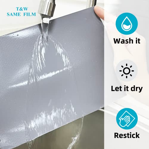 T&W Same Film 6Pack Dry Erase Contact Paper,Dry Erase Sheets,White Board Paper,Desk Whiteboard For School, Home, Office, Shop, Hospital (A5 White) #TOP3