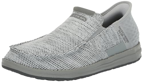 Image of Skechers Men's Melson - Medford Hands Free Slip-in Men's Casual, Grey, 10, Medium, US
