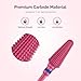 MelodySusie Professional Tornado Nail Drill Bits, 3/32'' Carbide Tungsten Multi-function Bits, Suitable for Manicure Pedicure Cuticle Gel Polishing, Salon Bits, Pink Blossom, Series Bit-X, Medium
