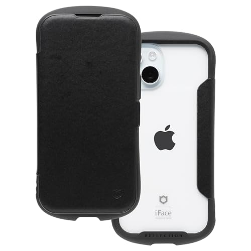 iFace BeBling iPhone15ケース　ブラック iPhone15/14/13専用 iFace BeBling クリアケース ブラック