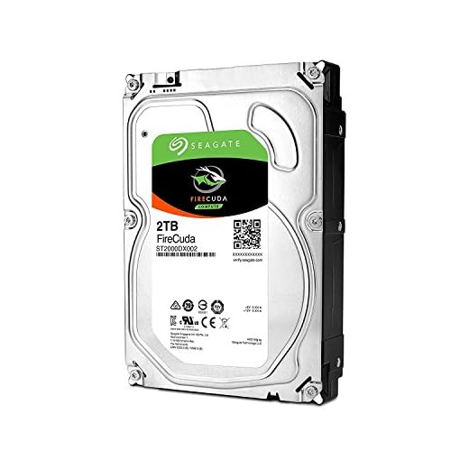 Seagate FireCuda 2TB Solid State Hybrid Drive Performance SSHD - 3.5 Inch SATA 6Gb/s Flash Accelerated for Gaming PC Laptop (ST2000DX002)