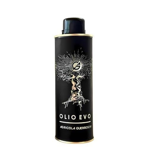 Agricola Guerreschi – Olio Extra Vergine di Oliva 100% Italiano – Estratto a Freddo – Bottiglia da 250ml – Qualità Superiore - EVO250 - ALL ROOTS 624 (EVO250)
