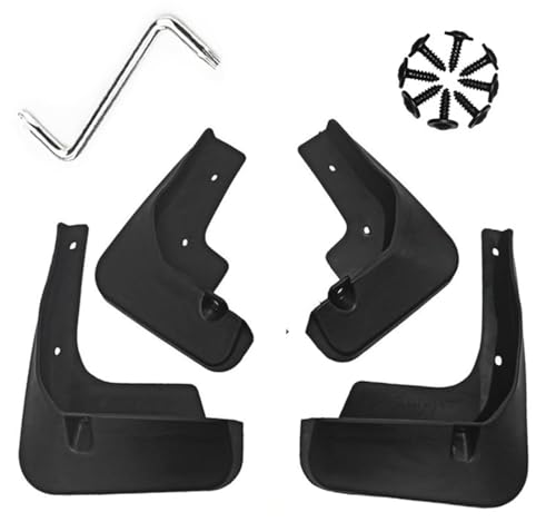 Image of Mud Flaps Mud Guards Fit for 2012-2014 Toyota Camry, Front & Rear Mud Splash Guards Accessories - 4 Pc, Black