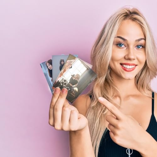 YIJIESHIYU Blackpink Laser Photocard Lomo Card Set -2023 World Tour Photocards Lomo Card 55Pcs Mini