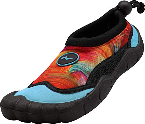 Image of NORTY Water Shoes for Boys and Girls - Swim Socks for Beach, Boat, and Pool - Skeletoe Barefoot Design - Cruise Ship Essentials for Kids - Hiking and Camping Footwear